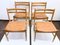 Danish Dining Room Chairs in Oak & Leather, Poland, 1960s, Set of 4, Image 5