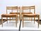 Danish Dining Room Chairs in Oak & Leather, Poland, 1960s, Set of 4, Image 1
