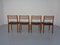 Chaises de Salle à Manger en Teck, Danemark, 1960s, Set de 4 5