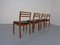 Danish Teak Dining Chairs, 1960s, Set of 4 6