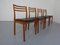 Danish Teak Dining Chairs, 1960s, Set of 4 2