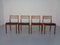 Chaises de Salle à Manger en Teck, Danemark, 1960s, Set de 4 1