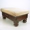 Late 19th Century Wooden Pouf, Image 2