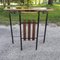 Iron Entrance Console Table with Brass Details, Denmark, 1960s 7