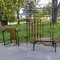 Iron Entrance Console Table with Brass Details, Denmark, 1960s, Image 8