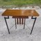 Table Console d'Entrée en Fer avec Détails en Laiton, Danemark, 1960s 1