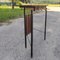 Iron Entrance Console Table with Brass Details, Denmark, 1960s 3