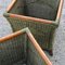 Colorful Bamboo and Woven Wicker, 1970s, Set of 2, Image 7