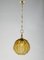 Pendant Light in Facetted Amber Glass by Targetti Stankey, Italy, 1980s, Image 2