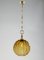 Pendant Light in Facetted Amber Glass by Targetti Stankey, Italy, 1980s, Image 6