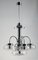 Chandelier in Murano Glass and Chromed Metal, 1970s, Image 4