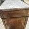 Walnut Chest of Drawers with 4 Drawers with Italian marble top, 1800s, Image 4