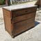 Walnut Chest of Drawers with 4 Drawers with Italian marble top, 1800s 2