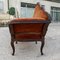 18th Century Walnut Sofa with Wavy and Repainted Structure 4