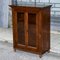 Small Italian Cabinet with Glass in Solid fir, 1900s 2