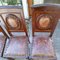 Art Nouveau Liberty Chairs in Wood and Leather, 1920s, Image 2
