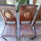 Art Nouveau Liberty Chairs in Wood and Leather, 1920s 3