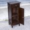 Single High and Narrow Fir Wooden Bedside Table, 1900s 8