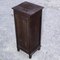 Single High and Narrow Fir Wooden Bedside Table, 1900s 5