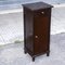 Single High and Narrow Fir Wooden Bedside Table, 1900s 1