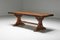 Brutalist Rustic Dining Table, France, Early 20th Century, Image 2