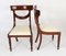 Vintage Regency Revival Swag Back Dining Chairs, 1980s, Set of 14 2