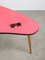 Mid-Century Italian Oval Red Children's Table 9