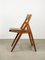 Vintage Eden Folding Chair attributed to Gio Ponti 9