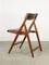 Vintage Eden Folding Chair attributed to Gio Ponti 10
