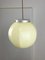 Italian Art Deco Yellow Sphere Pendant Lamp, Image 5