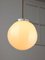 Italian Art Deco Yellow Sphere Pendant Lamp 10