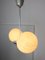 Lámpara colgante Art Déco italiana con esfera amarilla, Imagen 7