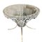 Mid-Century French Iron and Glass Garden Table, Image 1