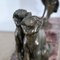 Art Deco Figur mit Hunden, Anfang 1900, Skulptur aus Regula & Marmor 19