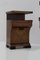 Italian Art Deco Bedside Tables in Briarwood, 1920, Set of 2 5