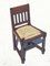 Esszimmerstühle und Sessel aus gedrechselter Eiche, 1940er, 7 . Set 14