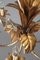 Lámpara de araña Calla-Lily en dorado, años 70, Imagen 5