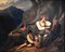 Szene mit Hirten, Mitte 1800, Öl auf Leinwand, Gerahmt 4