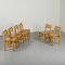 Chairs by Maison Regain for Arcs, 1970s, Set of 6, Image 2