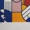 Roy Lichtenstein, Komposition, Lithographie, 1980er 5