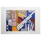 Roy Lichtenstein, Composition, Lithograph, 1980s 1