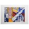 Roy Lichtenstein, Composizione, Litografia, anni '80, Immagine 1