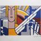 Roy Lichtenstein, Komposition, Lithographie, 1980er 2