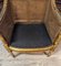 Louis XVI Office Armchair in Gilded Wood 2