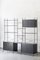 3-Bay Shelving System by WHB in Black, Germany, 1960s 3