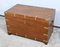 Late 19th Century Teak Travel Trunk 3