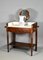 Antique French Mahogany Washstand in Louis Philippe Style, 1890s 7