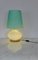 Vintage Table Lamp in Murano Glass and Wood, 1980s 5