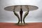 Vintage Hollywood Regency Coffee Table in Peacock-Shaped Metal and Glass, Germany, 1970s 8