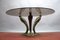 Vintage Hollywood Regency Coffee Table in Peacock-Shaped Metal and Glass, Germany, 1970s, Image 8